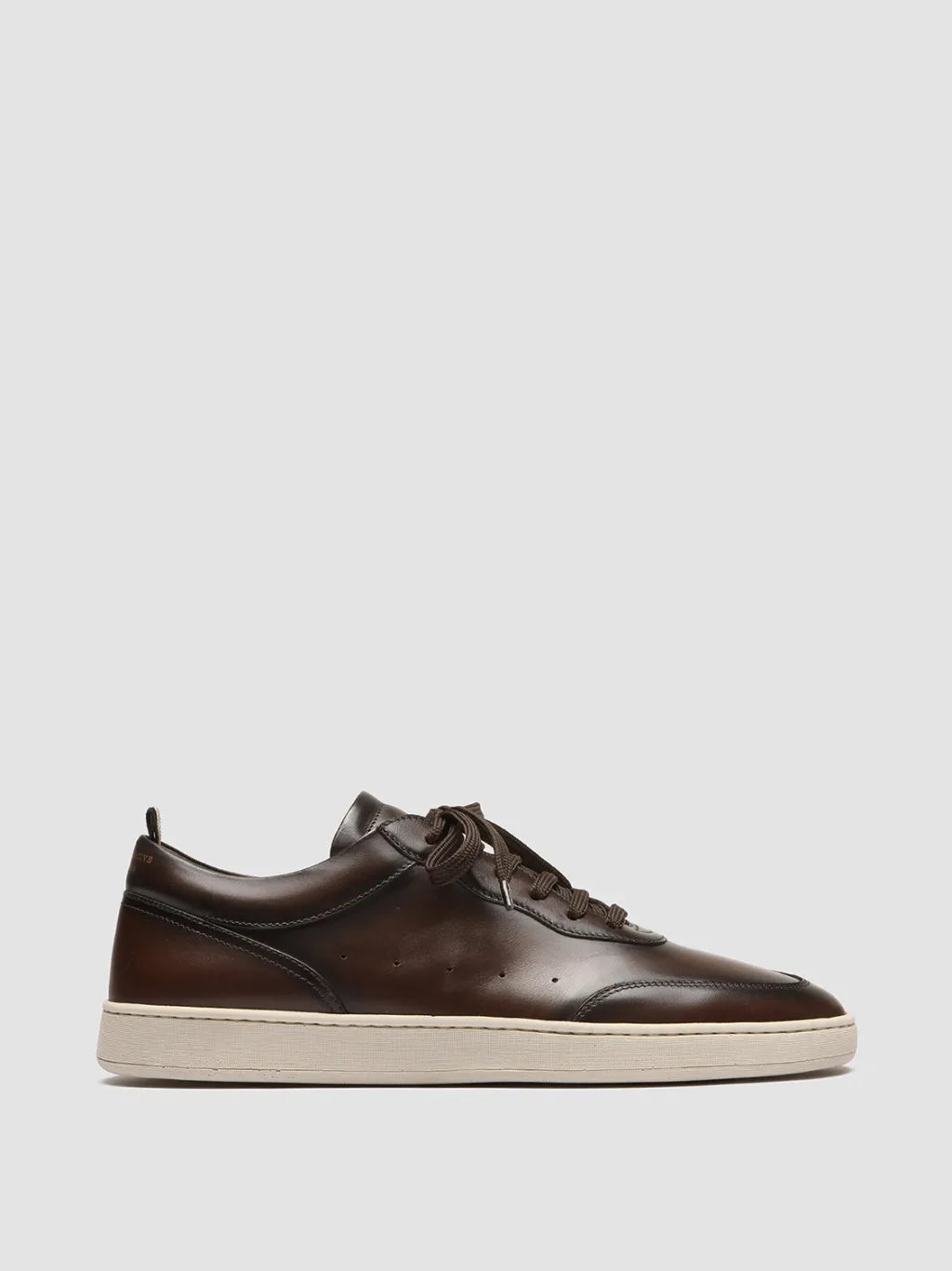 Officine Creative KRIS LUX 001 - Brown Leather Sneakers