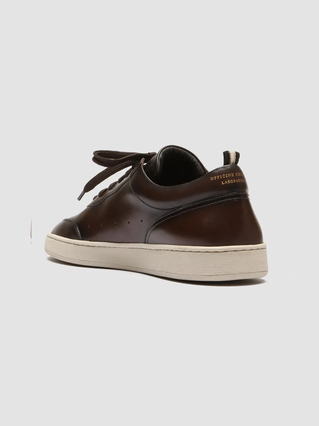 Officine Creative KRIS LUX 001 - Brown Leather Sneakers