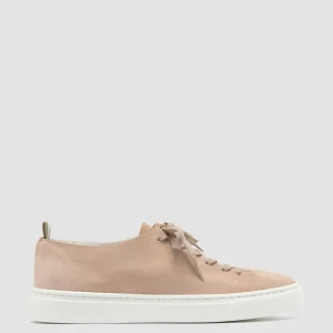 Women Officine Creative LEGGERA 100 - Rose Suede Low Top Sneakers