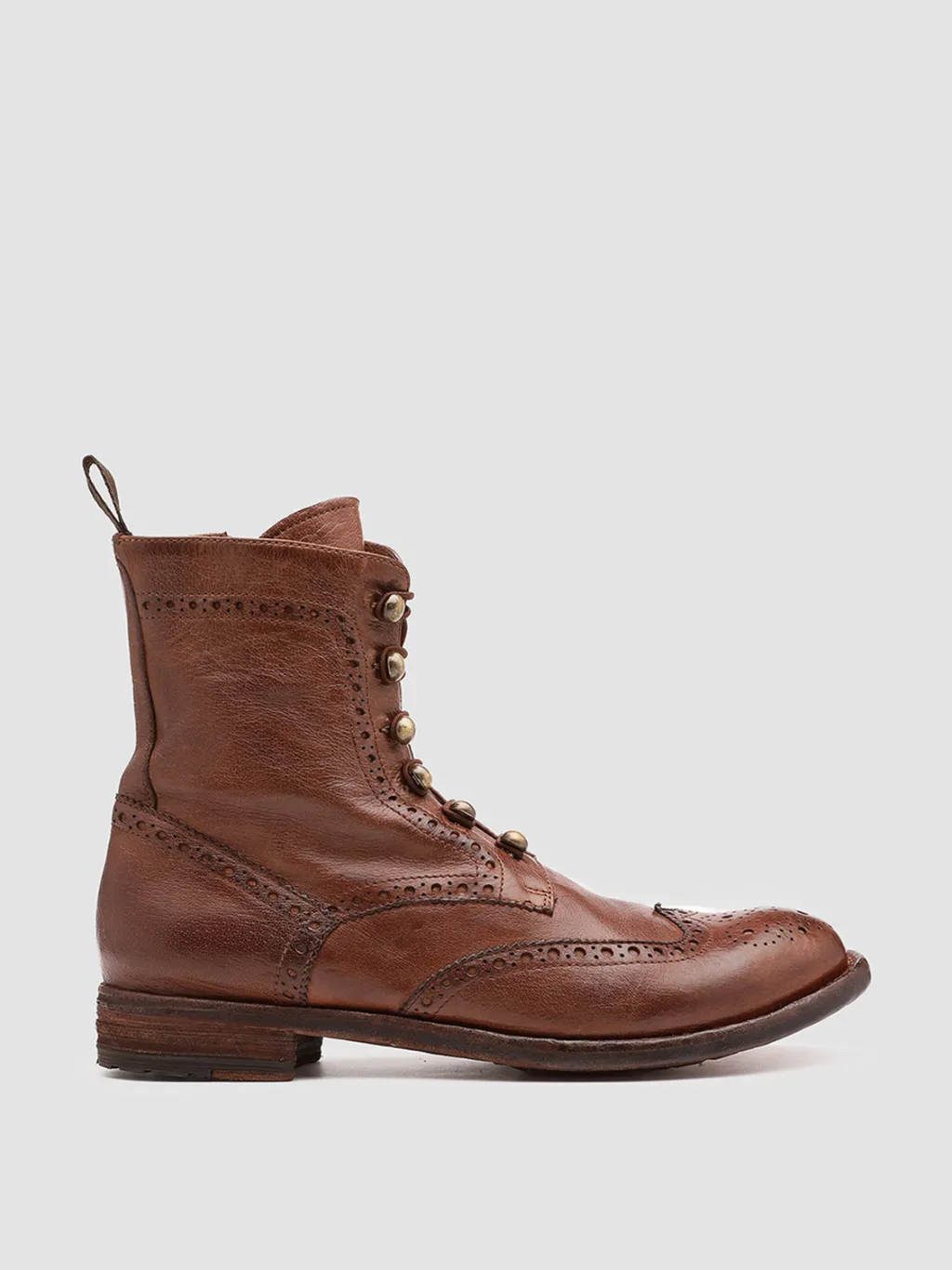 Women Officine Creative LEXIKON 131 - Brown Leather Booties