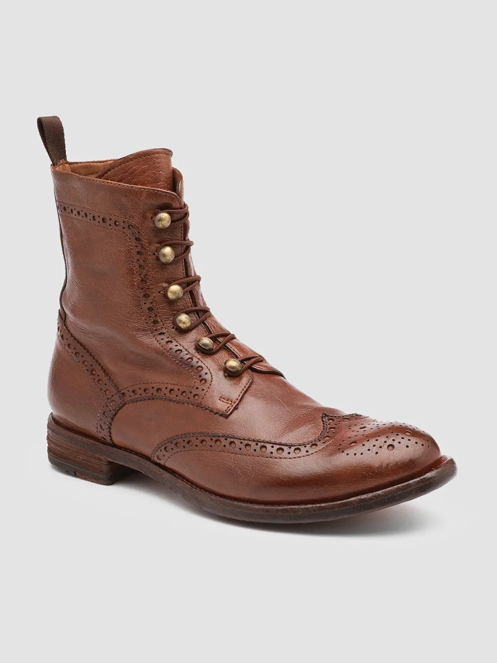 Women Officine Creative LEXIKON 131 - Brown Leather Booties