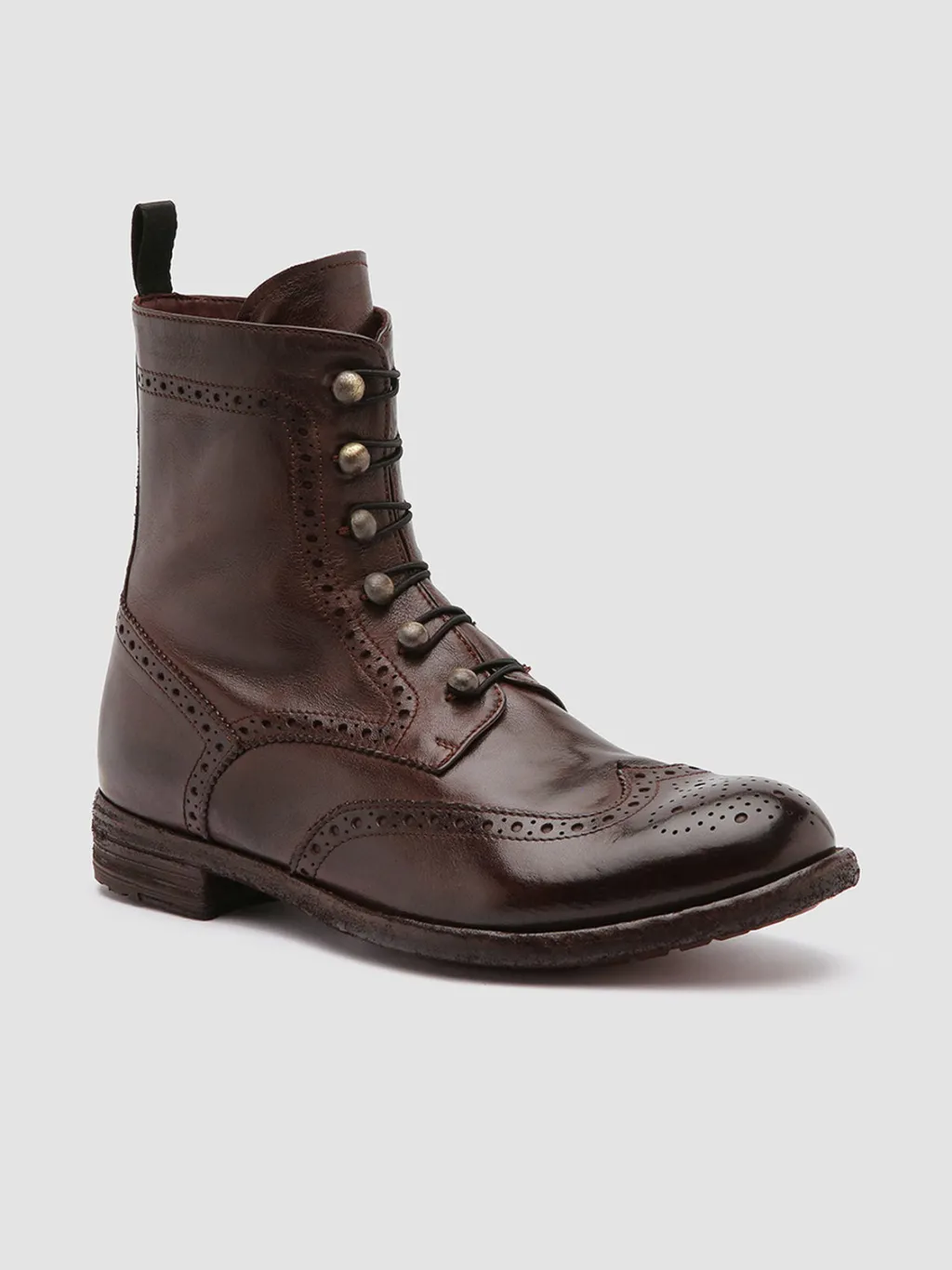 Women Officine Creative LEXIKON 131 - Brown Leather Booties
