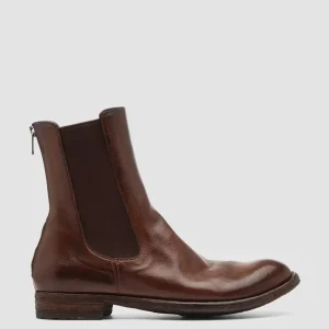 Women Officine Creative LEXIKON 073 - Brown  Leather Chelsea Boots