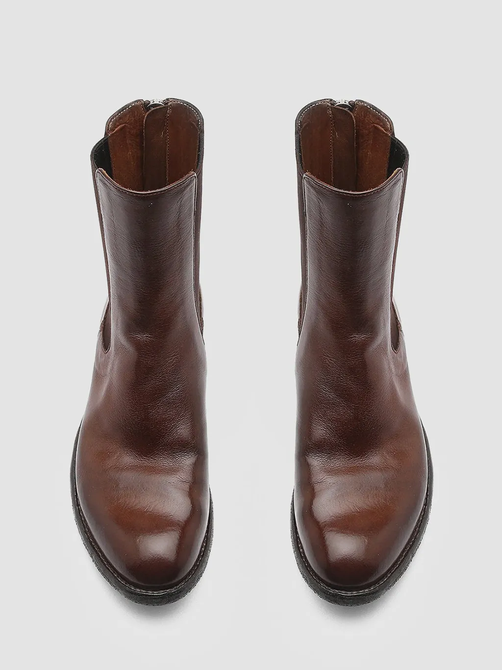 Women Officine Creative LEXIKON 073 - Brown Leather Chelsea Boots