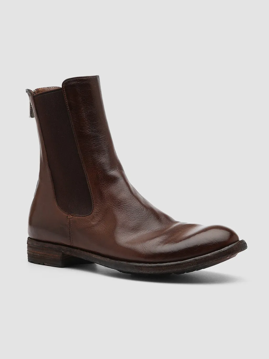 Women Officine Creative LEXIKON 073 - Brown Leather Chelsea Boots