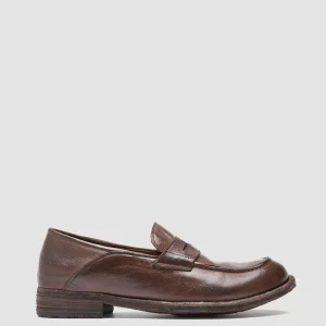 Women Officine Creative LEXIKON 140 - Brown Leather Penny Loafers