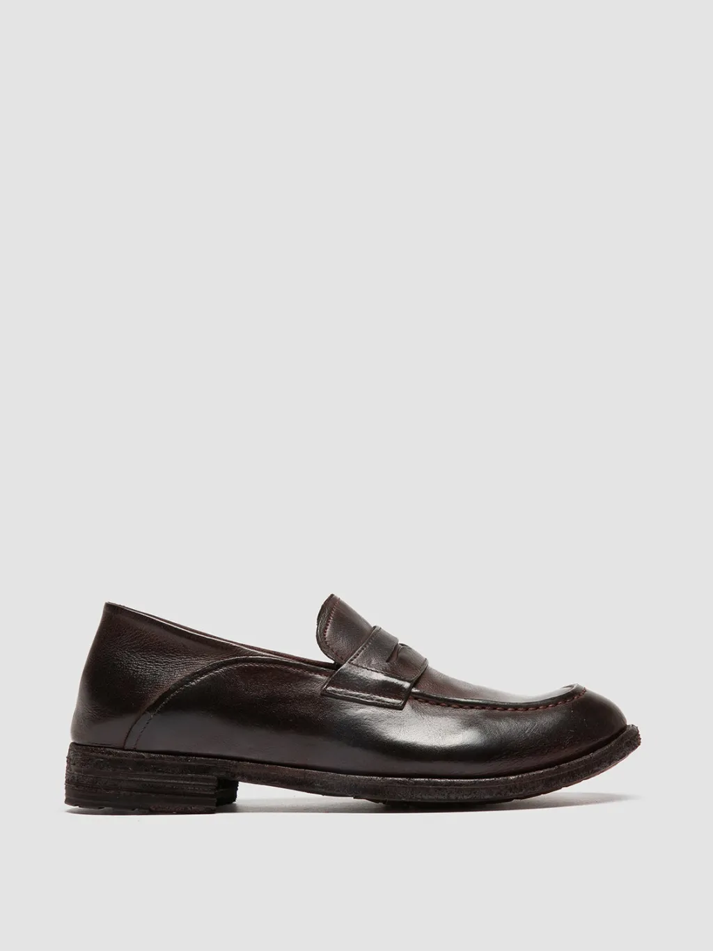 Women Officine Creative LEXIKON 140 - Brown Leather Penny Loafers