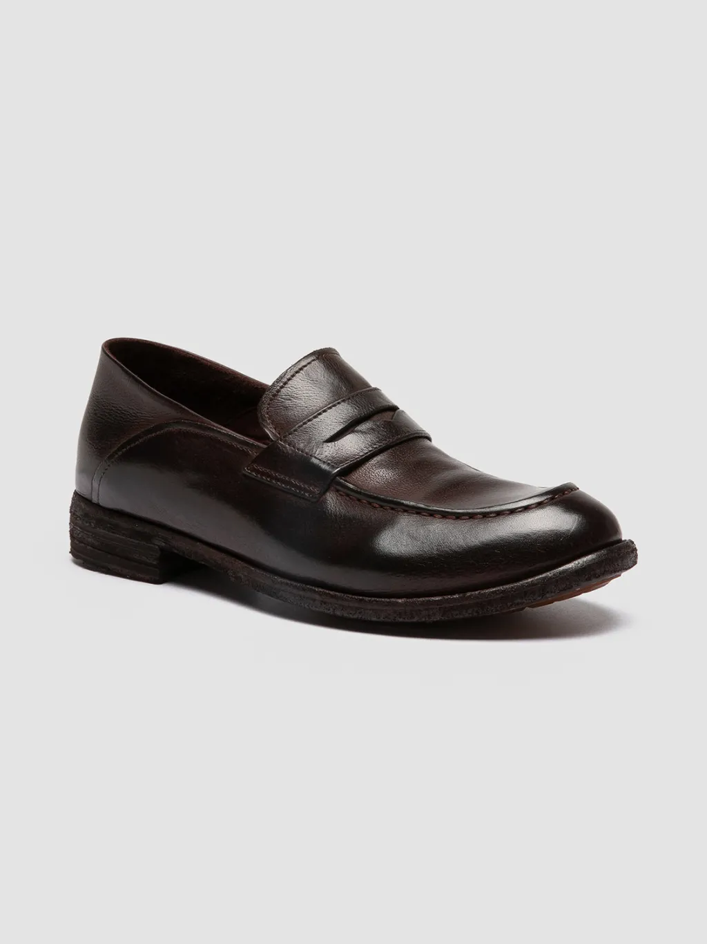 Women Officine Creative LEXIKON 140 - Brown Leather Penny Loafers
