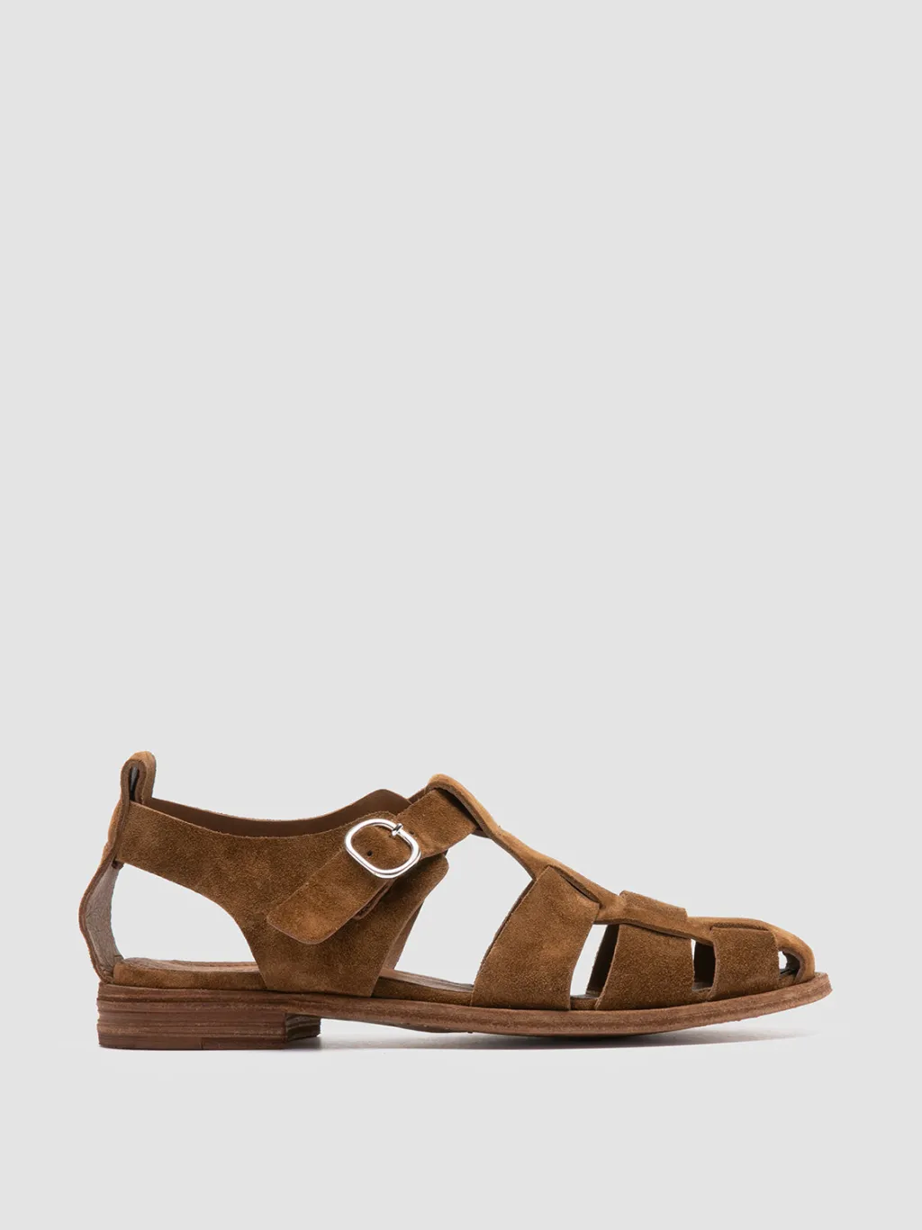 Women Officine Creative LEXIKON 536 - Brown Suede Sandals