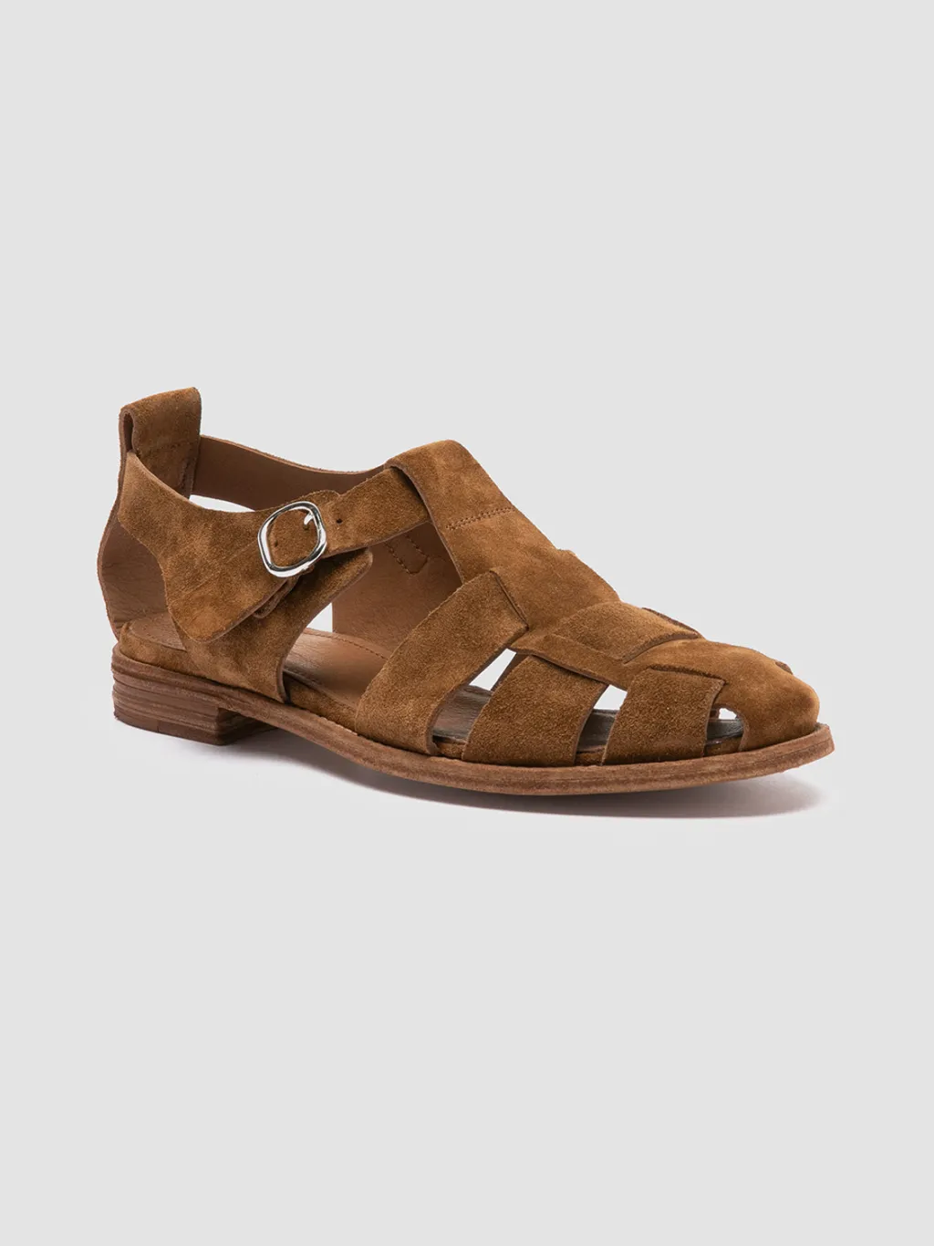 Women Officine Creative LEXIKON 536 - Brown Suede Sandals