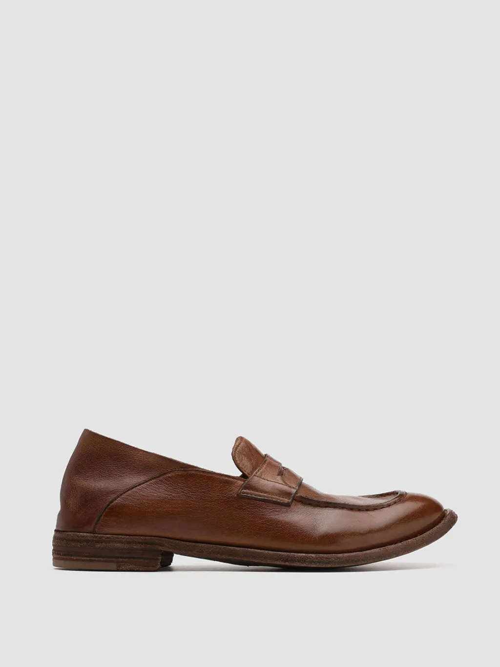 Women Officine Creative LEXIKON 516 - Brown Woven Leather Loafers