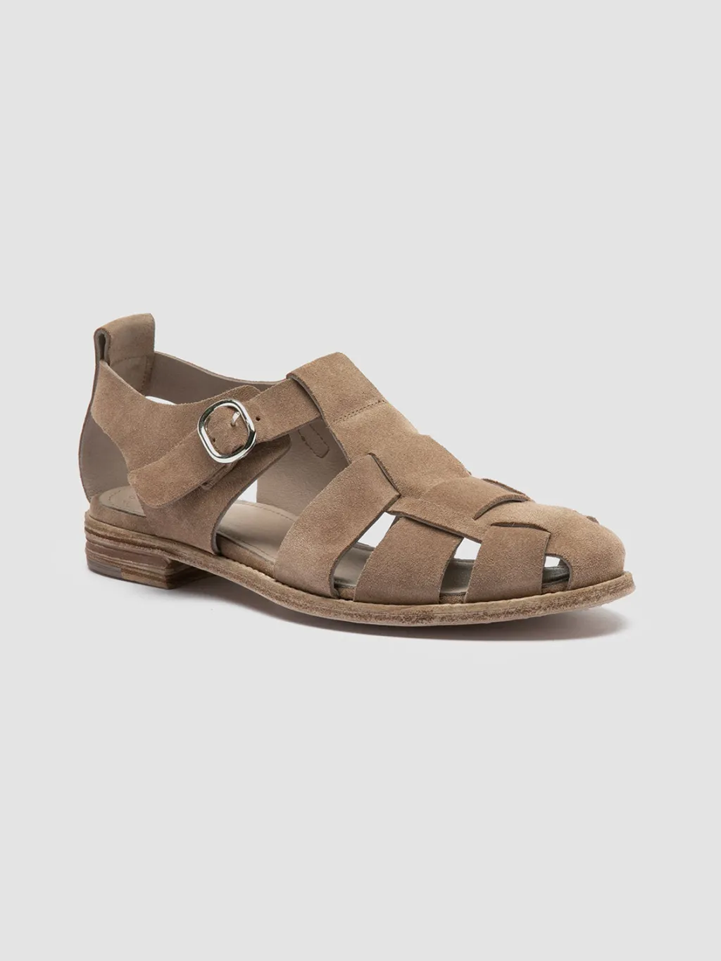 Women Officine Creative LEXIKON 536 - Taupe Suede Sandals