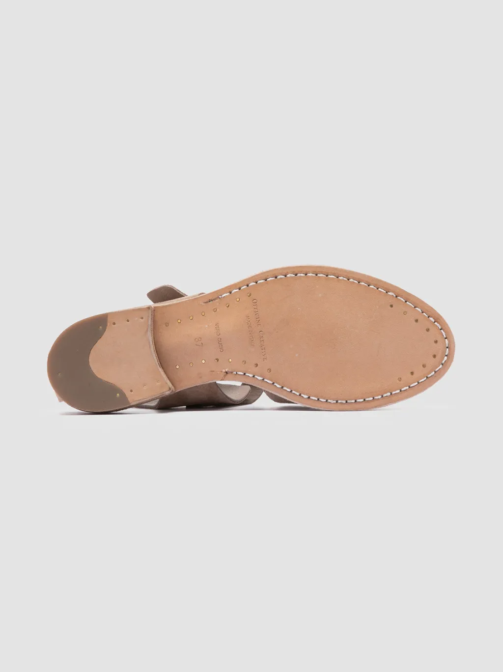 Women Officine Creative LEXIKON 536 - Taupe Suede Sandals