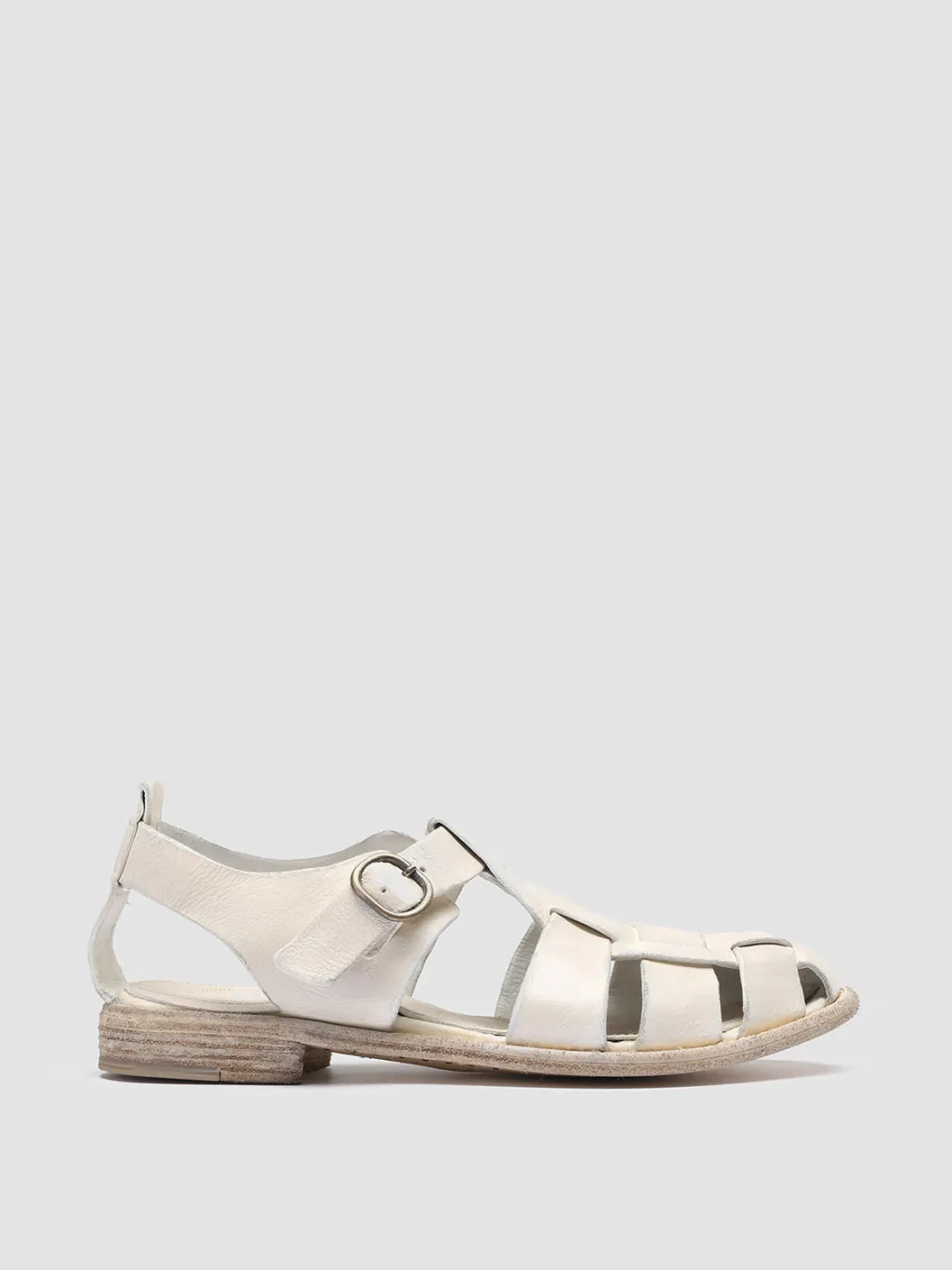 Women Officine Creative LEXIKON 536 - White Leather Sandals