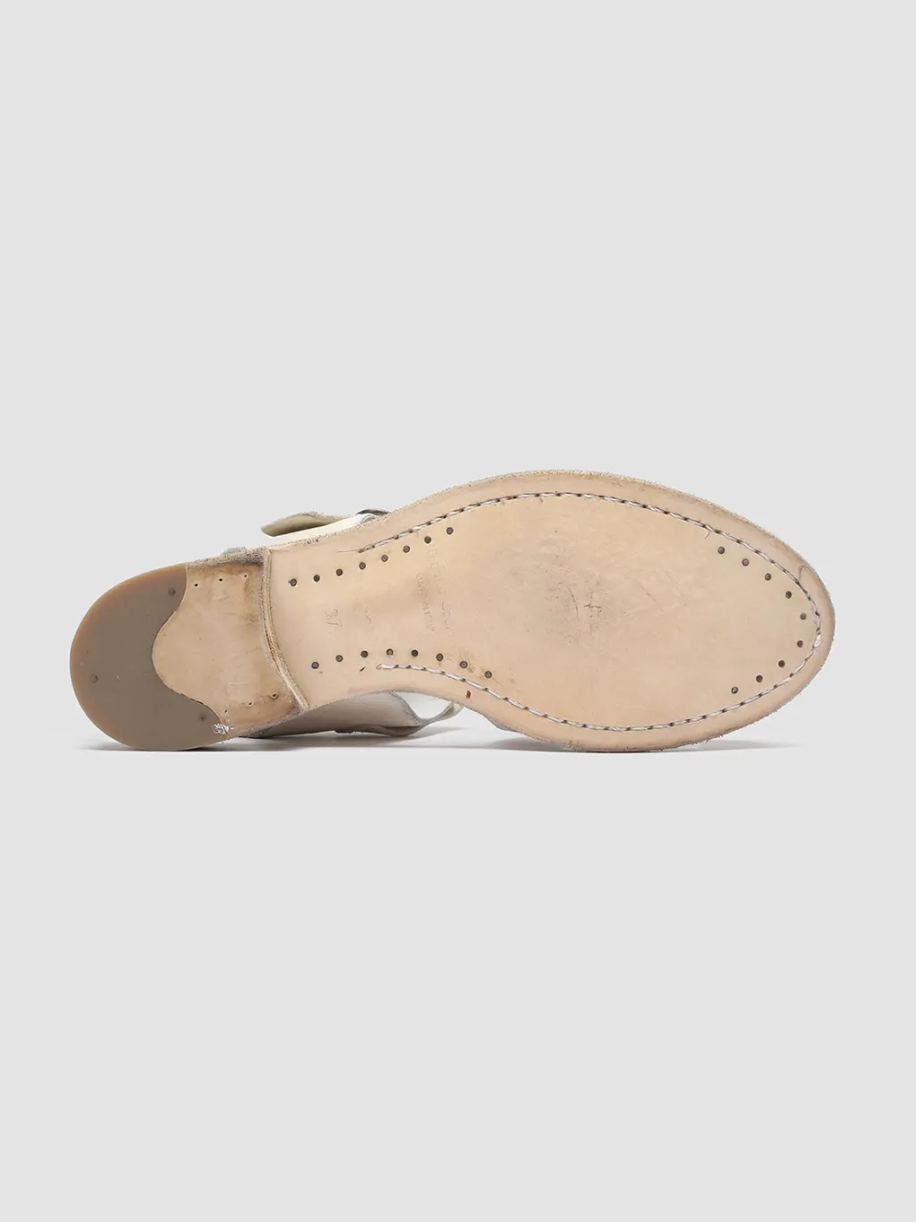 Women Officine Creative LEXIKON 536 - White Leather Sandals