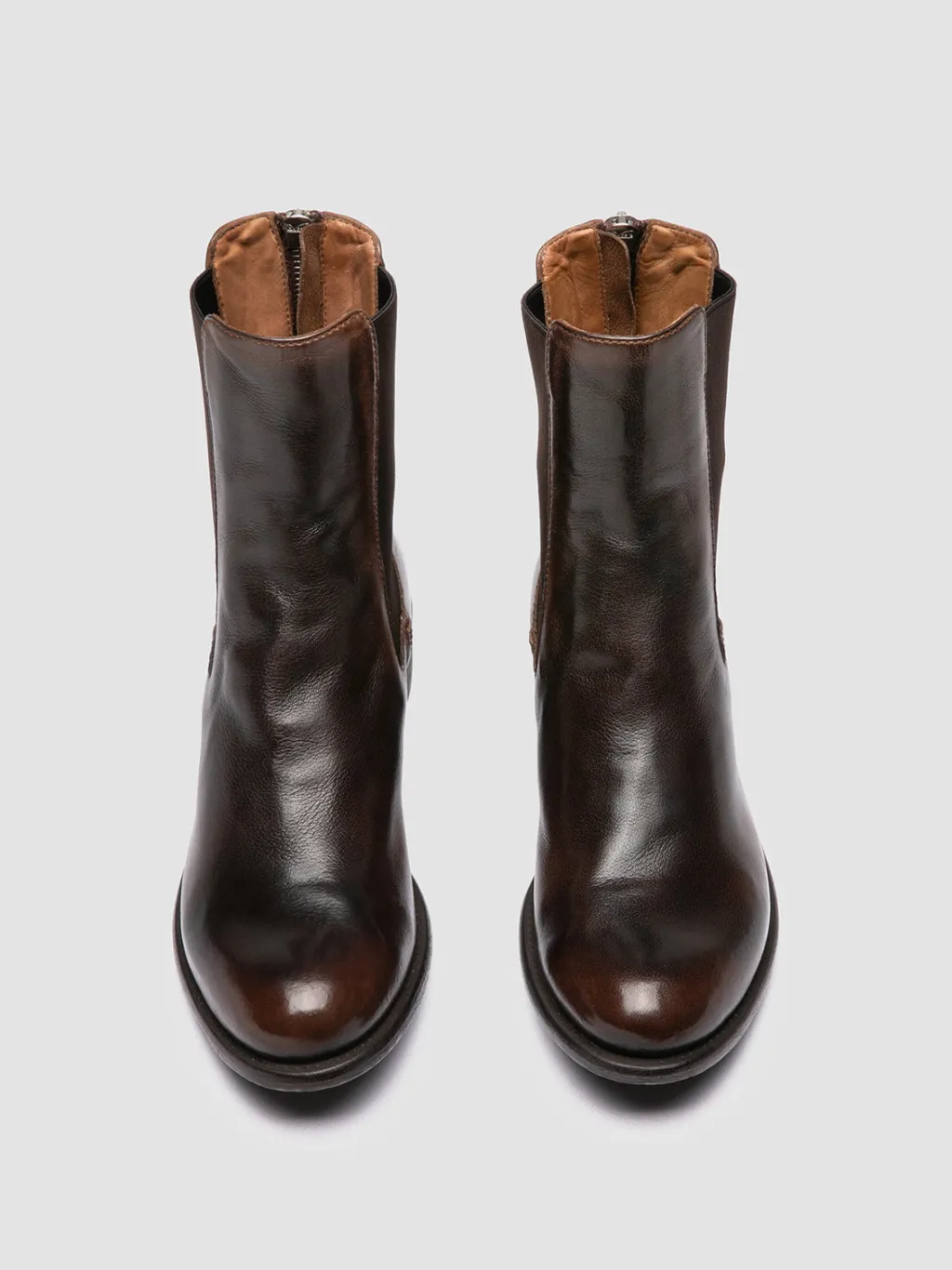 Women Officine Creative LIS 003 - Brown Leather Chelsea Boots