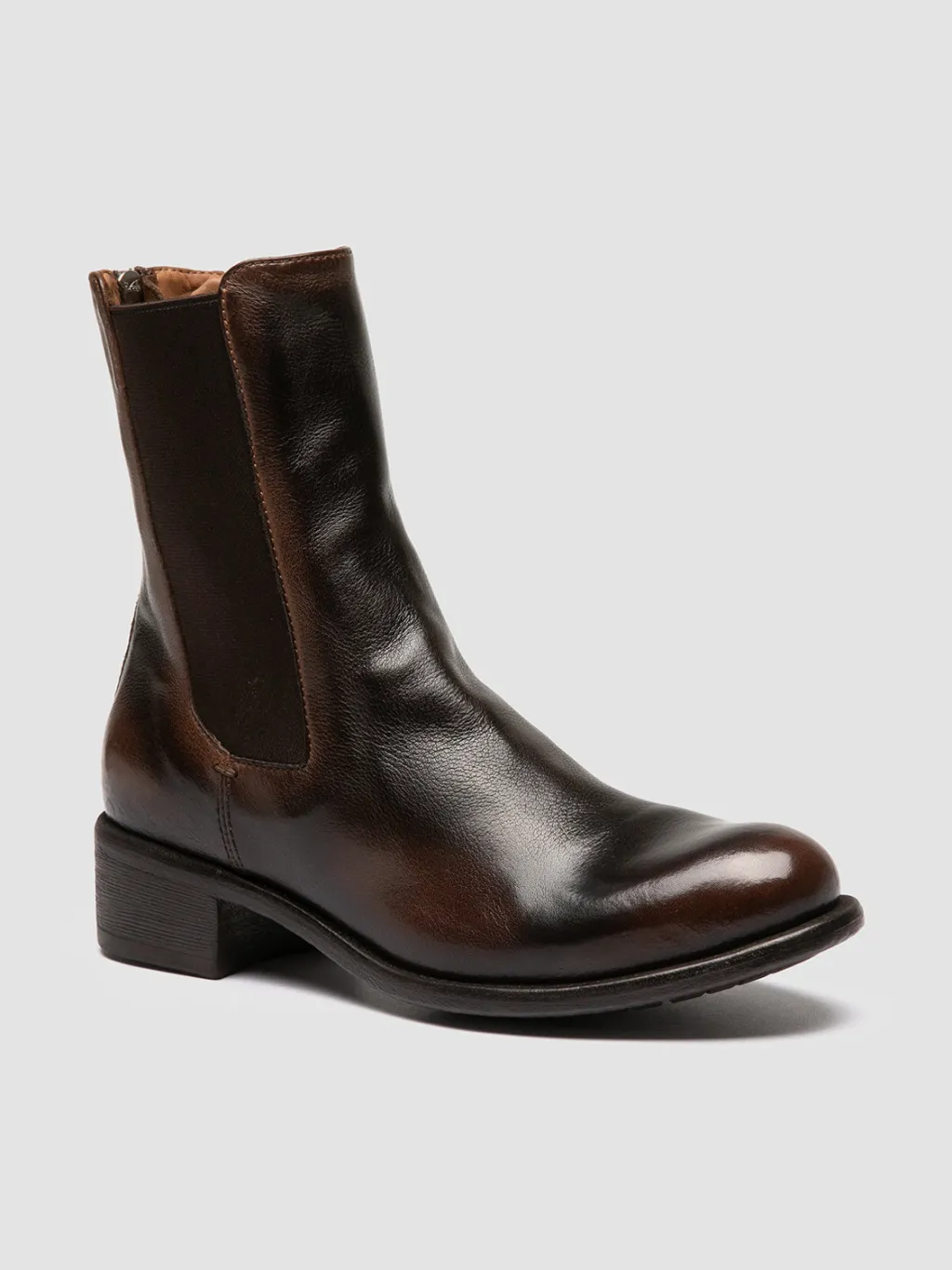 Women Officine Creative LIS 003 - Brown Leather Chelsea Boots