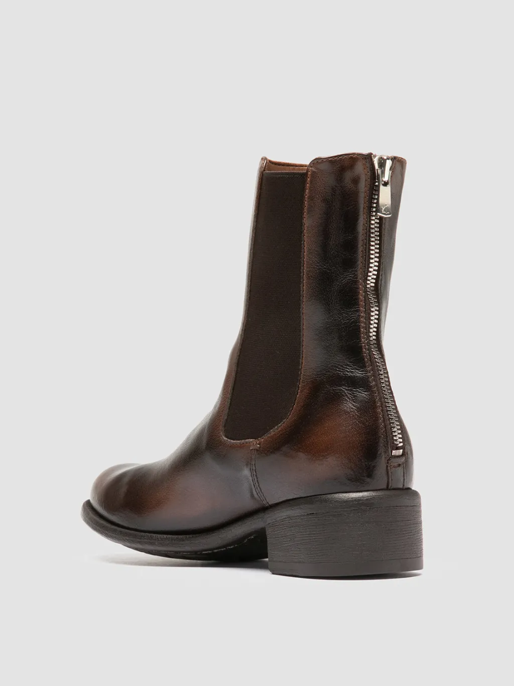 Women Officine Creative LIS 003 - Brown Leather Chelsea Boots