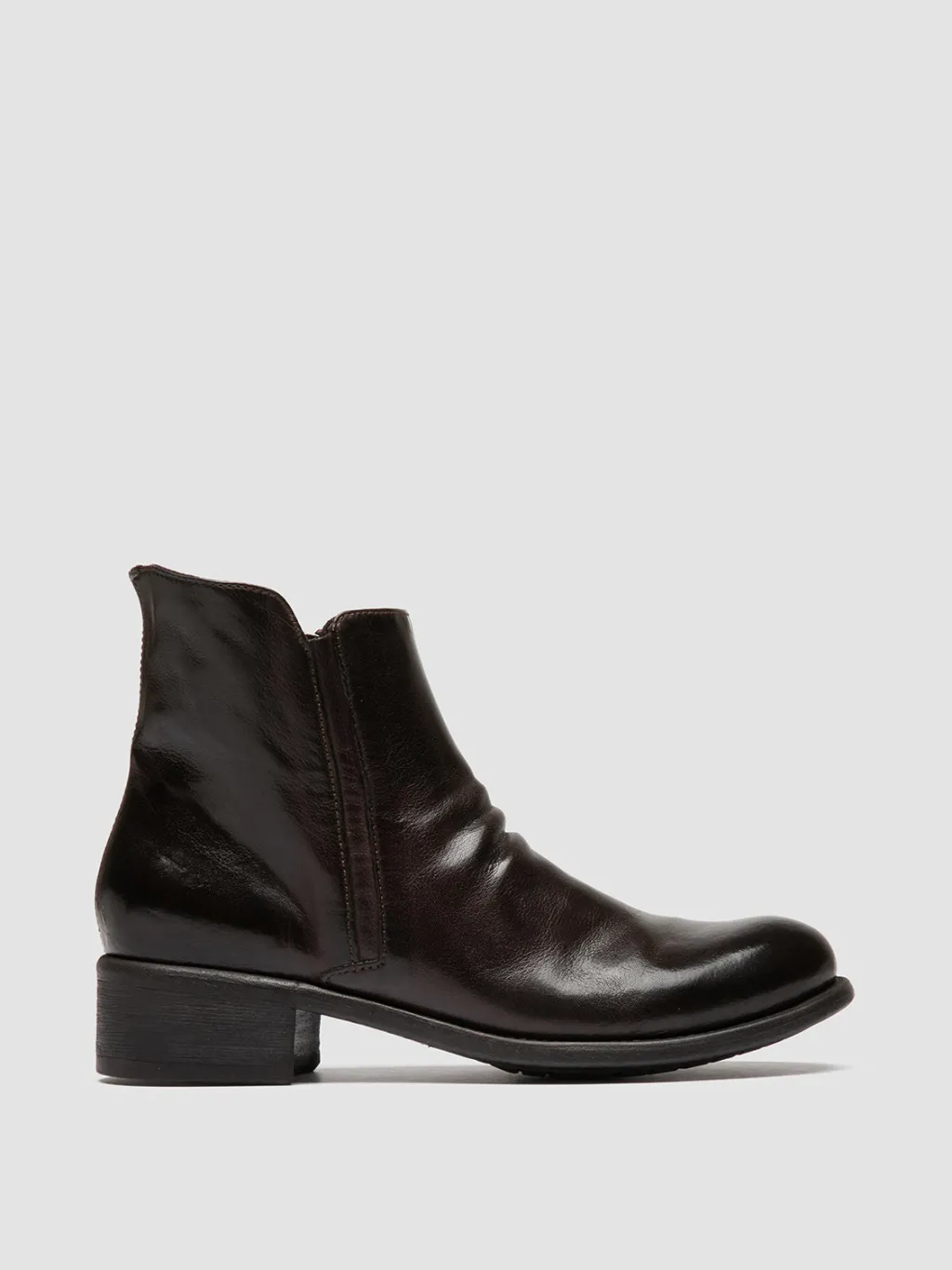 Women Officine Creative LIS 001 - Brown Leather Zipped Boots