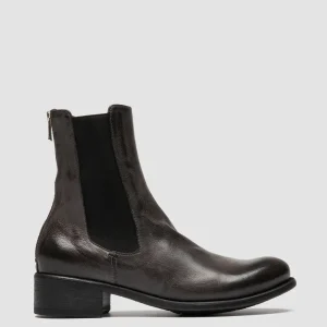 Women Officine Creative LIS 003 - Grey Leather Chelsea Boots