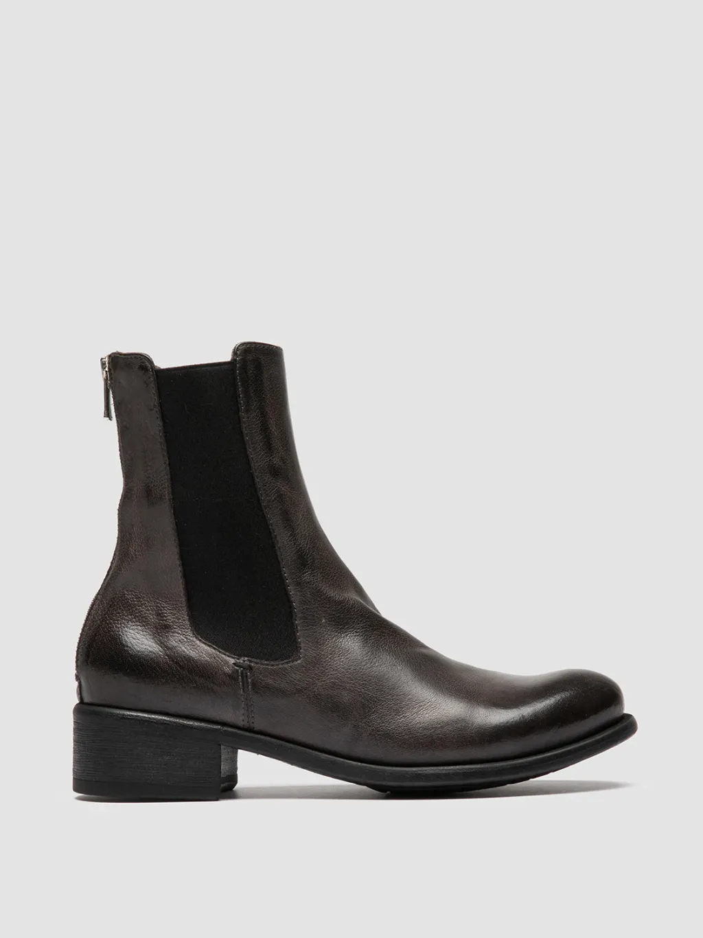Women Officine Creative LIS 003 - Grey Leather Chelsea Boots