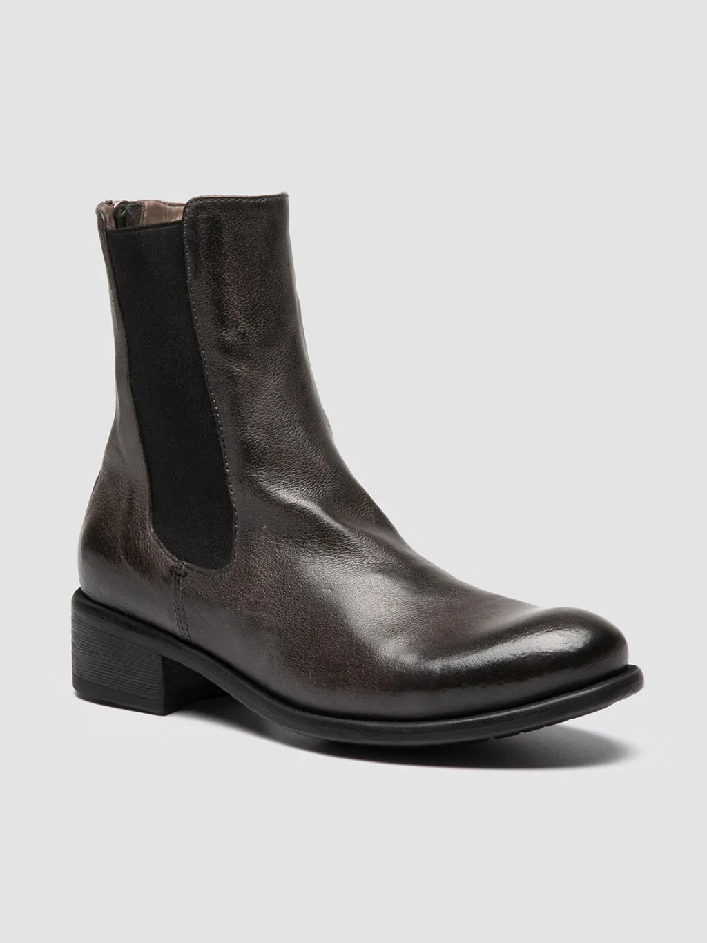 Women Officine Creative LIS 003 - Grey Leather Chelsea Boots