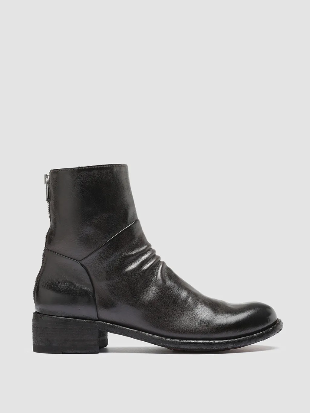 Women Officine Creative LISON 047 - Brown Leather Ankle Boots