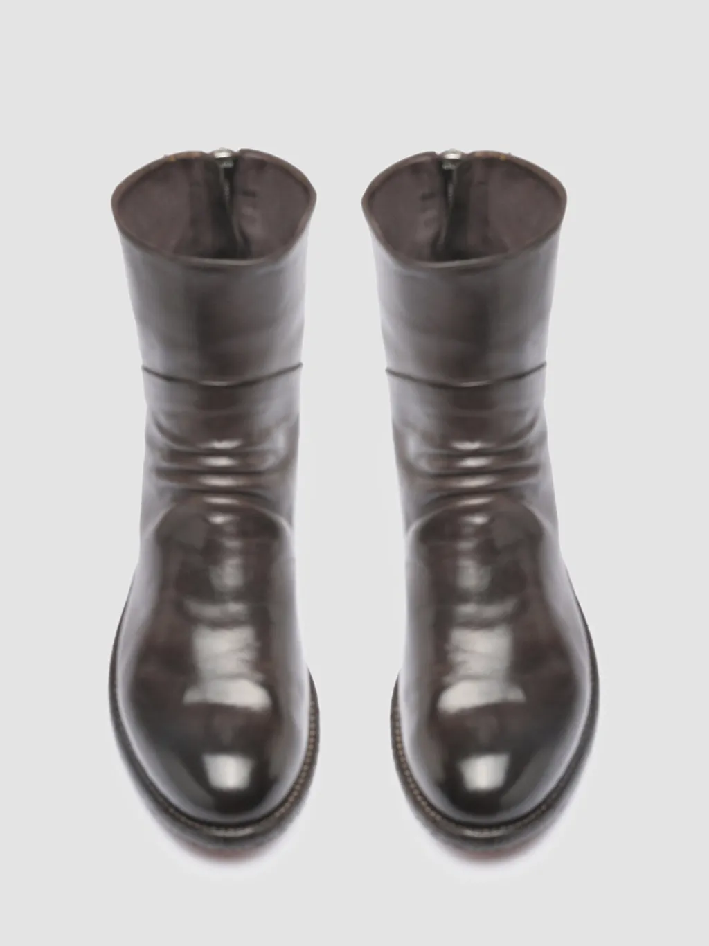 Women Officine Creative LISON 047 - Brown Leather Ankle Boots