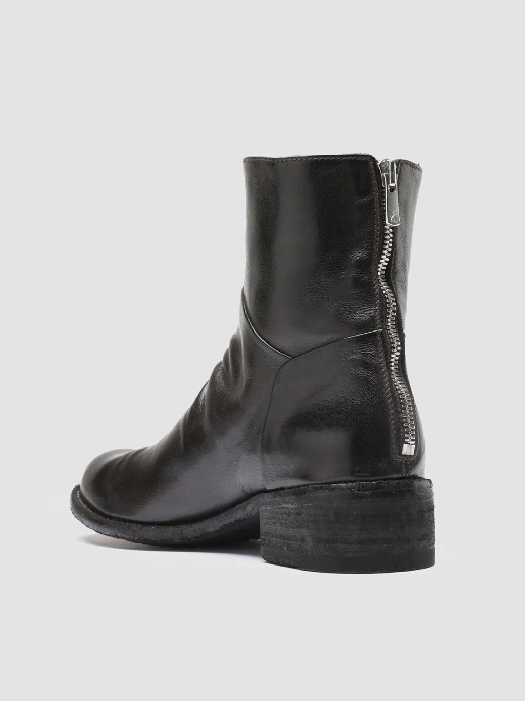 Women Officine Creative LISON 047 - Brown Leather Ankle Boots