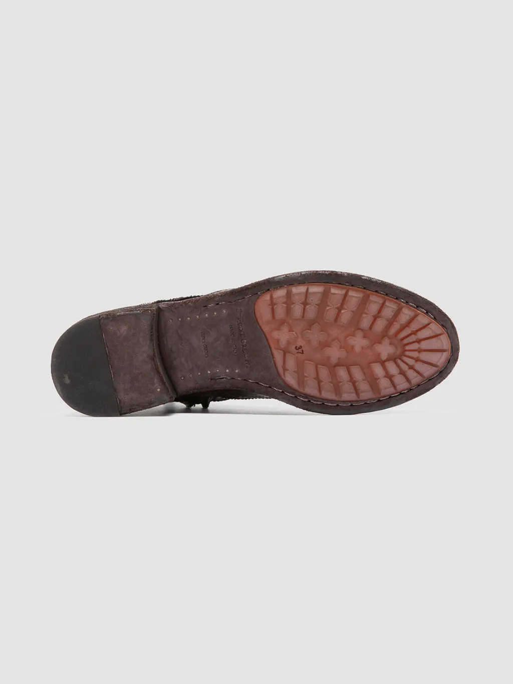 Women Officine Creative LISON 058 - Brown Leather Zip Boots