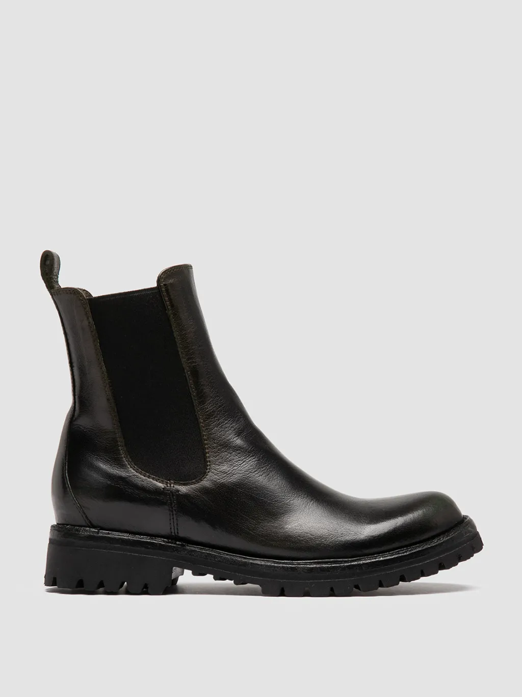 Women Officine Creative LORAINE 004 - Black Leather Chelsea Boots