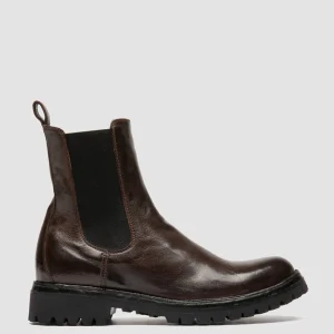 Women Officine Creative LORAINE 004 - Brown Leather Chelsea Boots