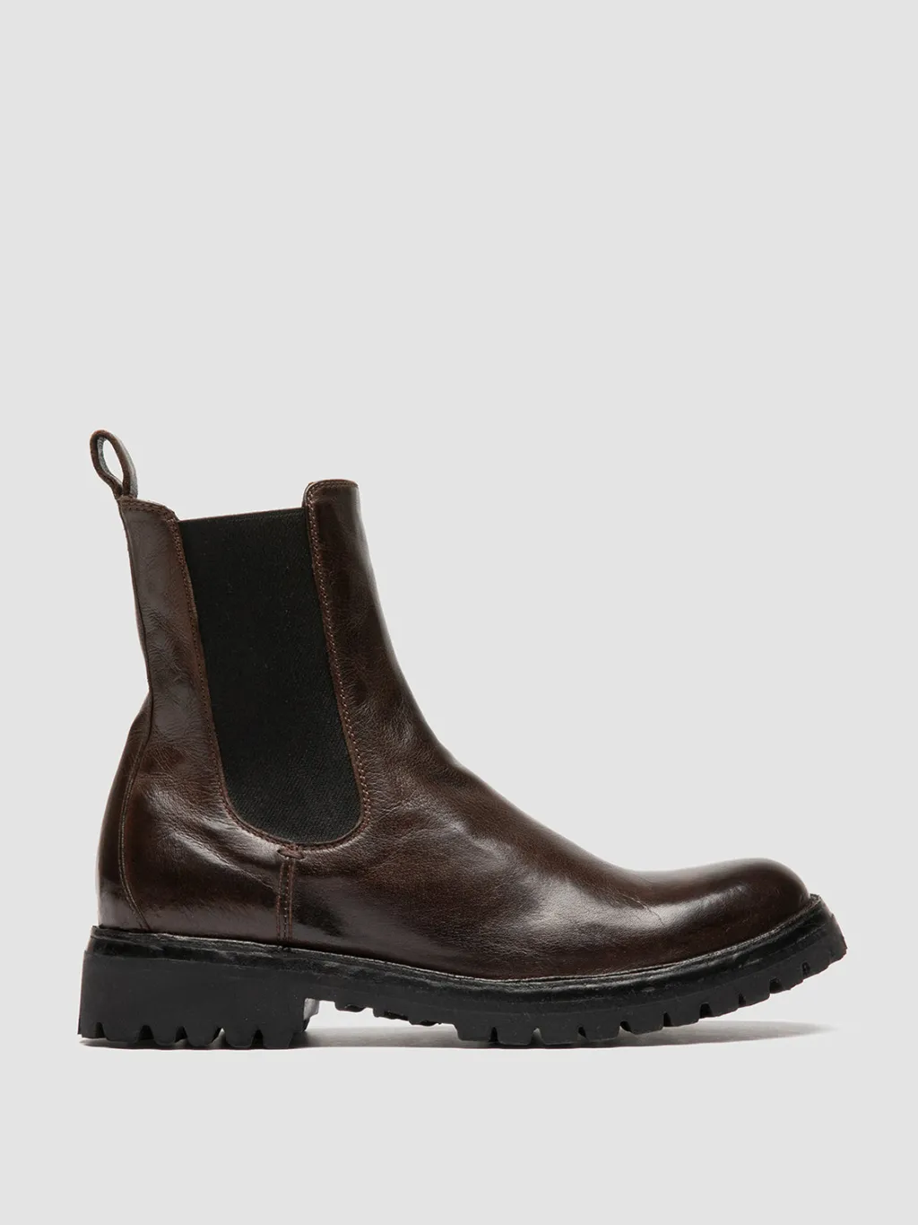 Women Officine Creative LORAINE 004 - Brown Leather Chelsea Boots
