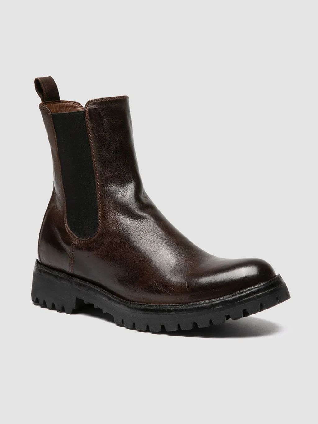 Women Officine Creative LORAINE 004 - Brown Leather Chelsea Boots