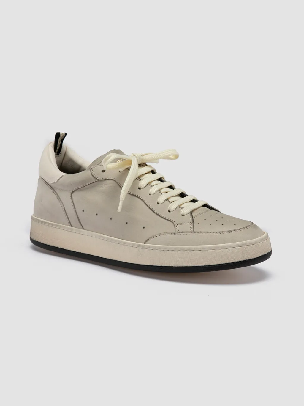 Officine Creative MAGIC 002 - Beige Nubuck Low Top Sneakers