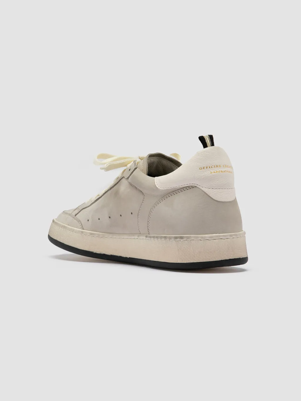 Officine Creative MAGIC 002 - Beige Nubuck Low Top Sneakers