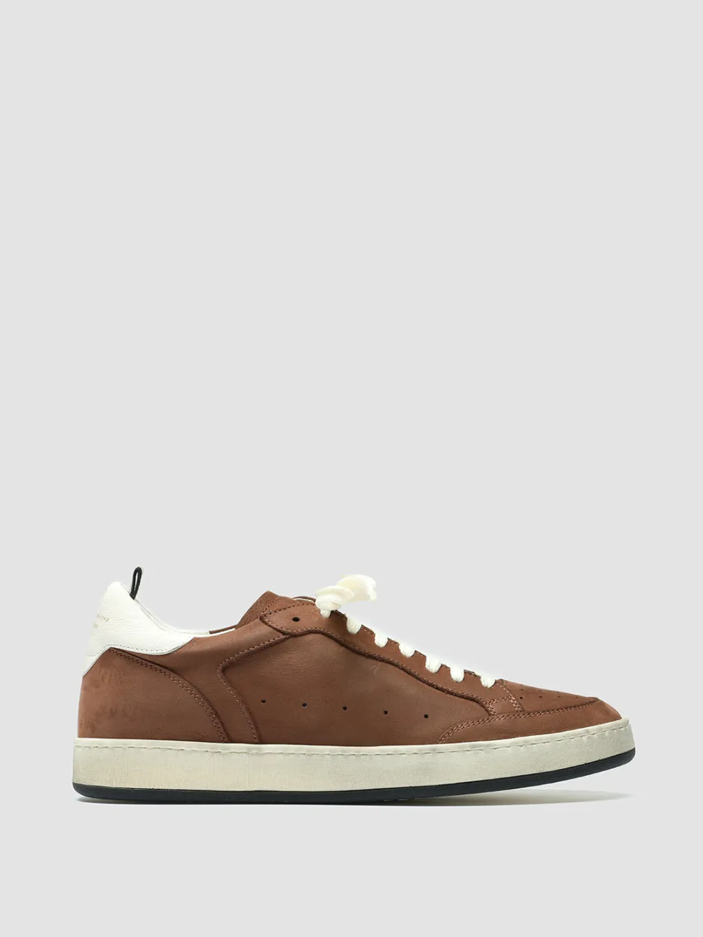 Officine Creative MAGIC 002 - Brown Nabuk Low Top Sneakers