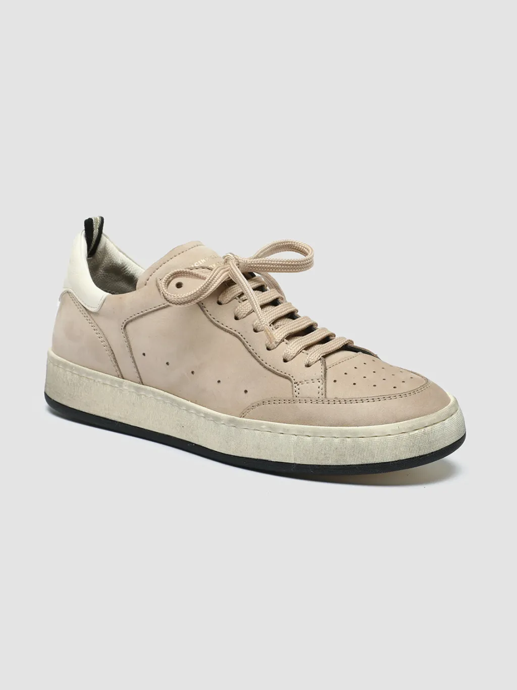 Women Officine Creative MAGIC 102 - Brown Suede And Leather Low Top Sneakers
