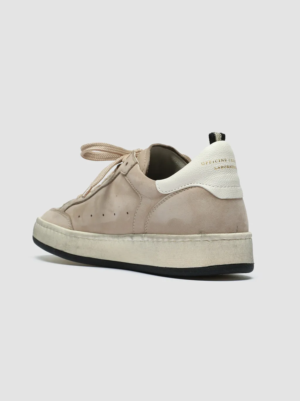 Women Officine Creative MAGIC 102 - Brown Suede And Leather Low Top Sneakers