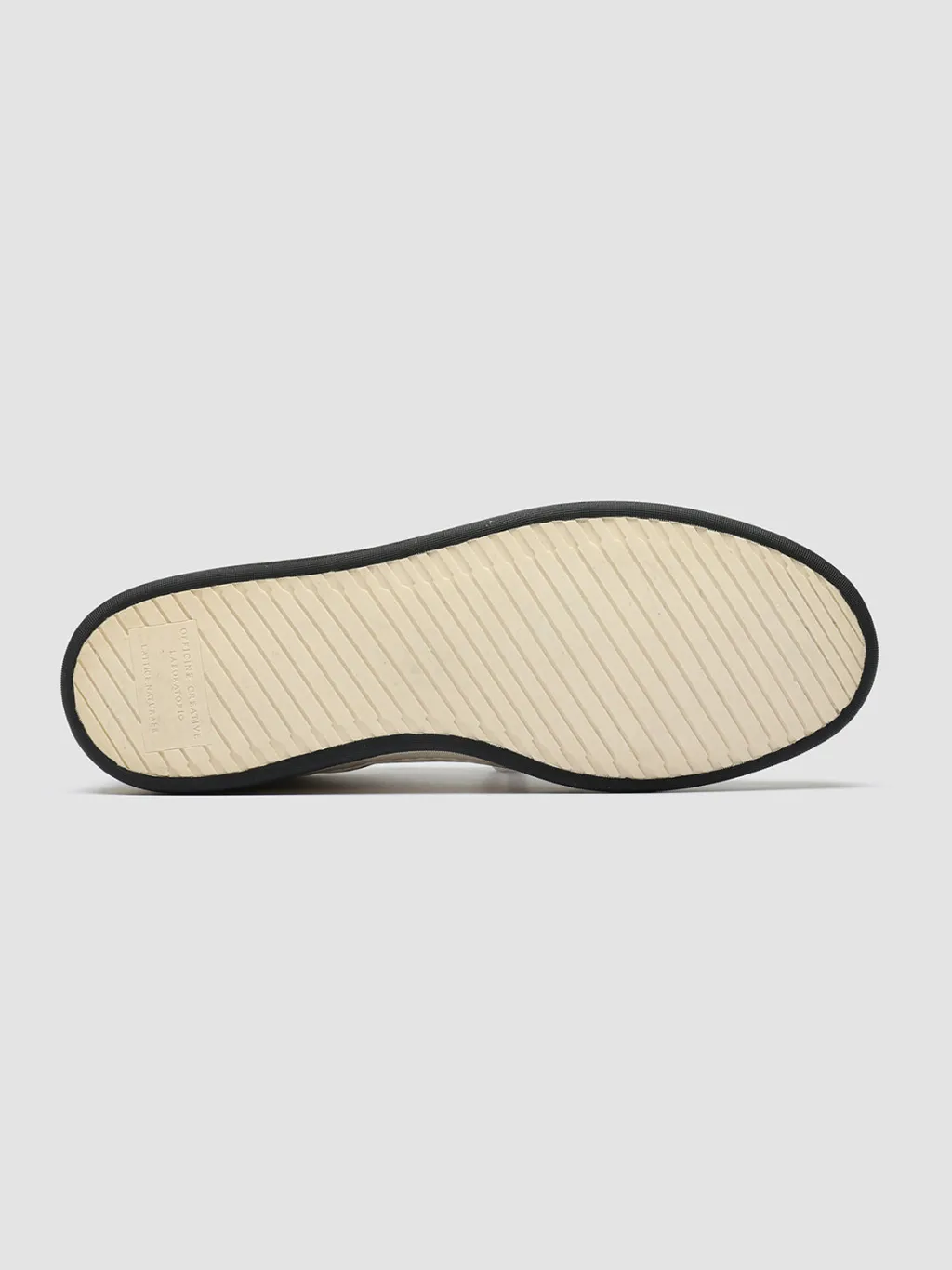 Officine Creative MAGIC 001 - White Leather And Suede Low Top Sneakers