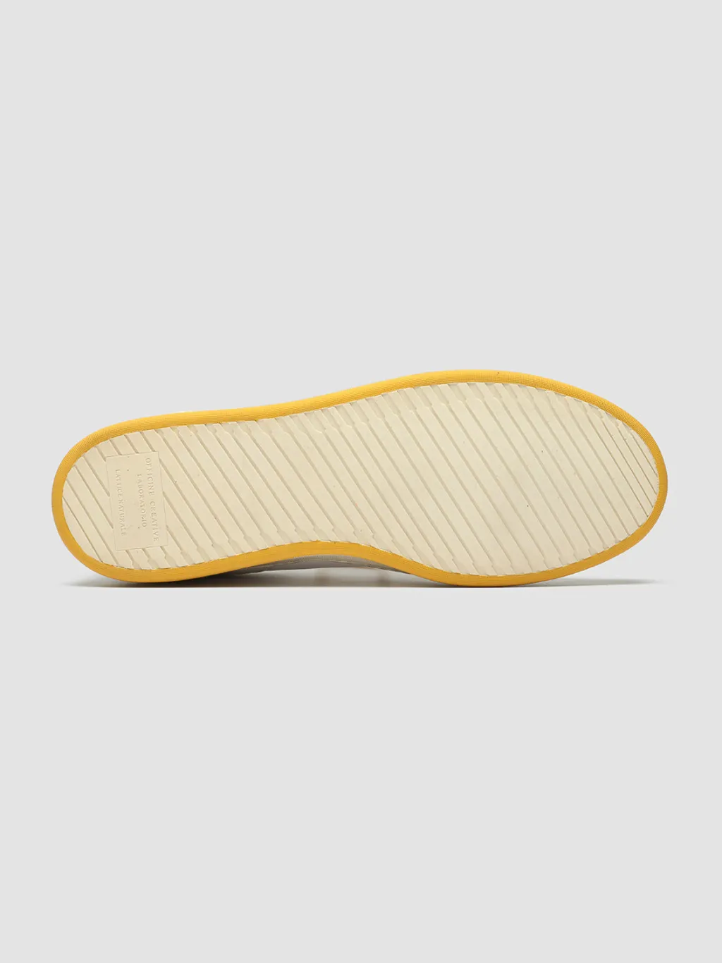 Officine Creative MAGIC 001 - White Leather And Suede Low Top Sneakers