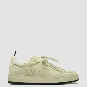 Women Officine Creative MAGIC 102 - White Suede And Leather Low Top Sneakers