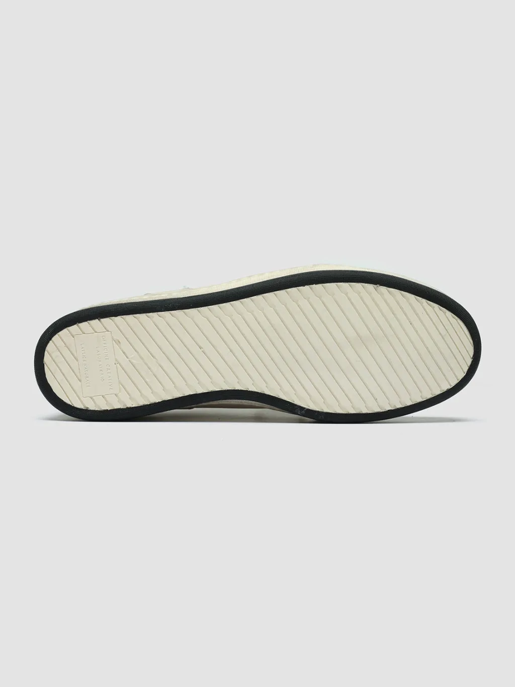 Women Officine Creative MAGIC 102 - White Suede And Leather Low Top Sneakers