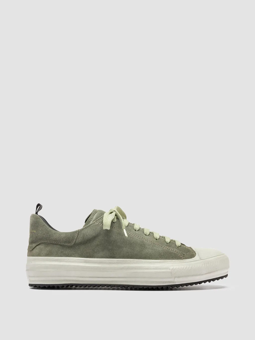 Officine Creative MES 009 - Leather And Suede Low Top Sneakers