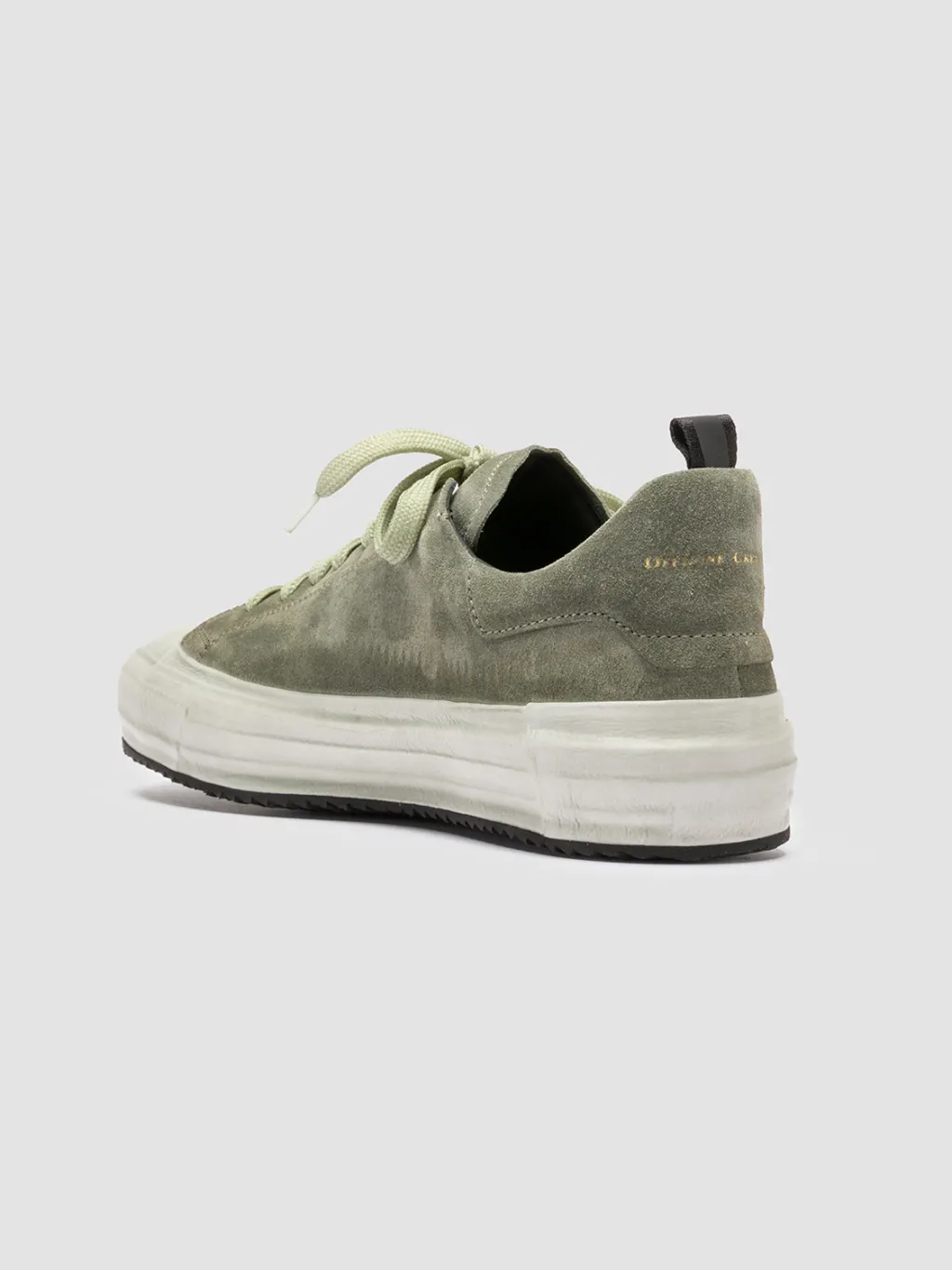 Officine Creative MES 009 - Leather And Suede Low Top Sneakers