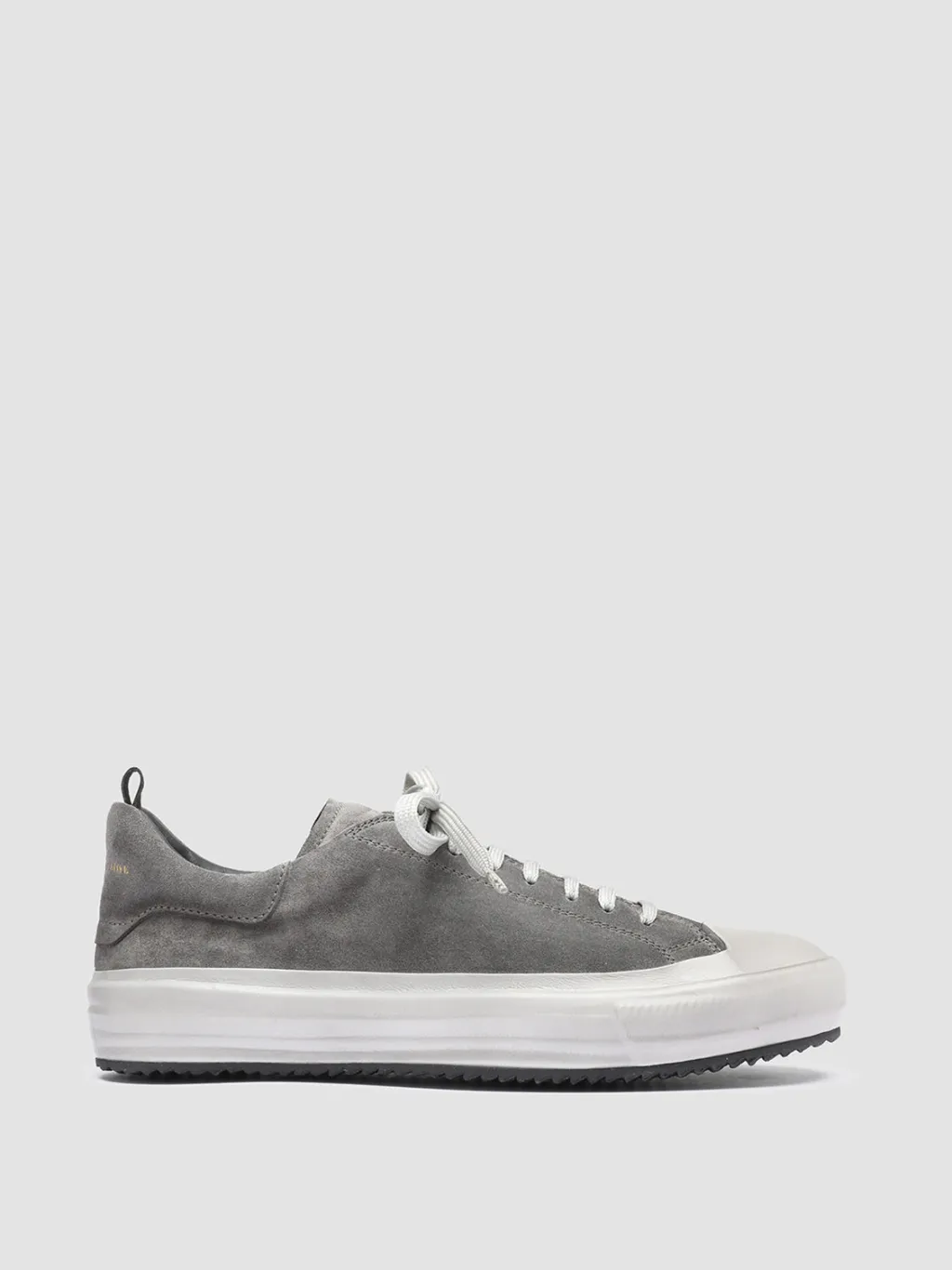 Officine Creative MES 009 - Grey Suede Sneakers