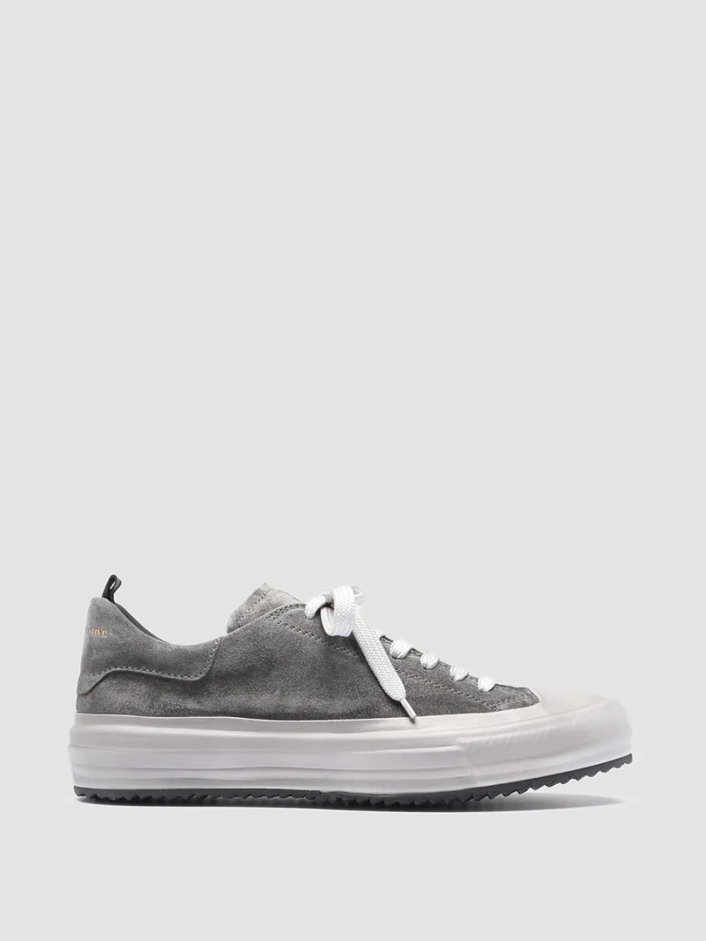 Women Officine Creative MES 105 - Grey Suede Sneakers
