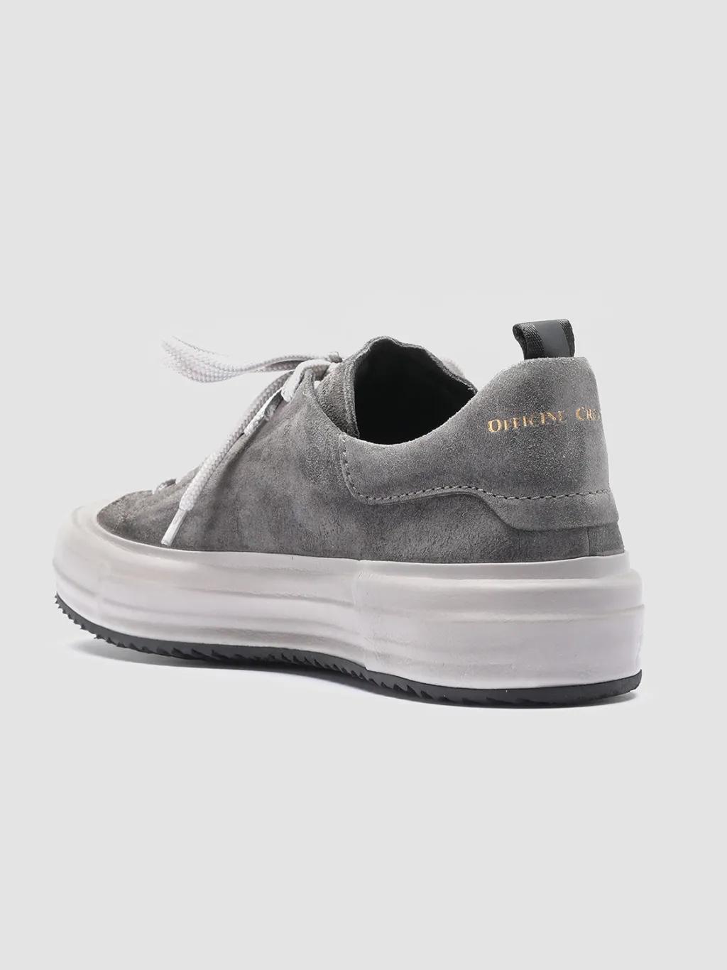 Women Officine Creative MES 105 - Grey Suede Sneakers