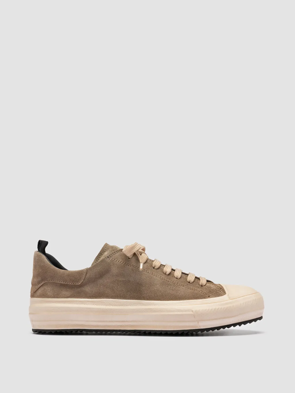 Officine Creative MES 009 - Leather And Suede Low Top Sneakers