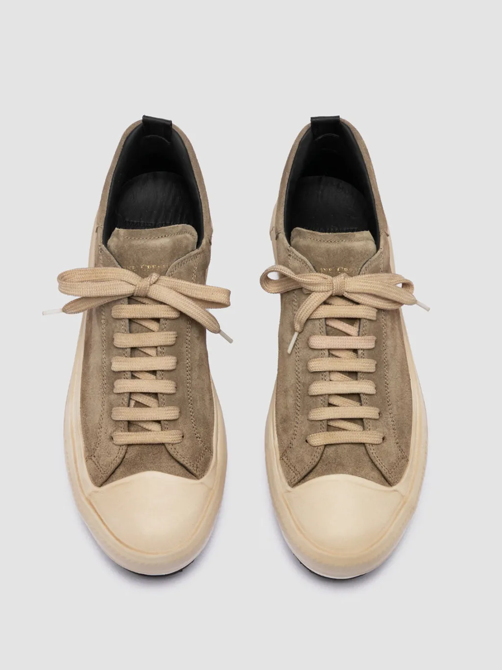 Officine Creative MES 009 - Leather And Suede Low Top Sneakers